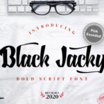 Black Jacky Font - Featured Image