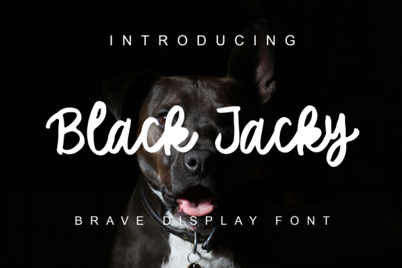 Black Jacky Font - Featured Image