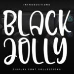 Black Jolly Font - Featured Image