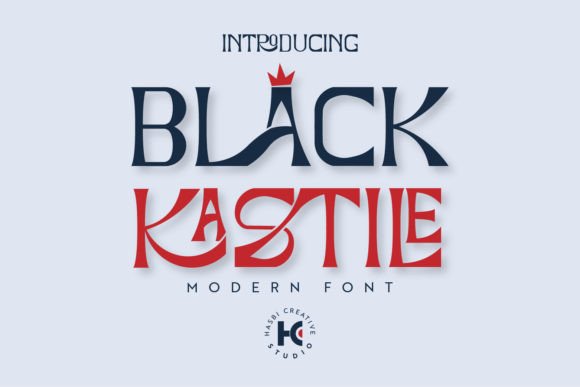 Black Kastile Font - Featured Image