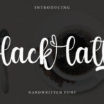 Black Latte Font - Featured Image