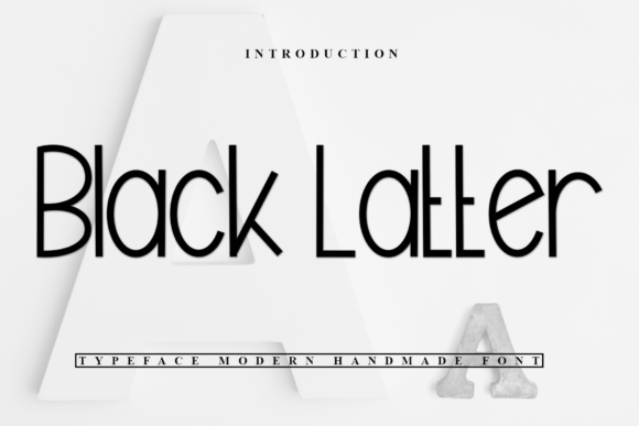 Black Latter Font - Featured Image
