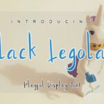 Black Legoland Font - Featured Image