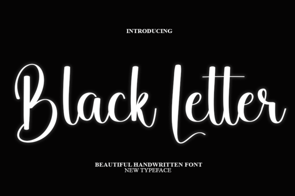 Black Letter Font - Featured Image