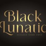 Black Lunatic Font - Featured Image