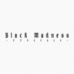Black Madness Font - Featured Image