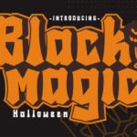 Black Magic Font - Featured Image