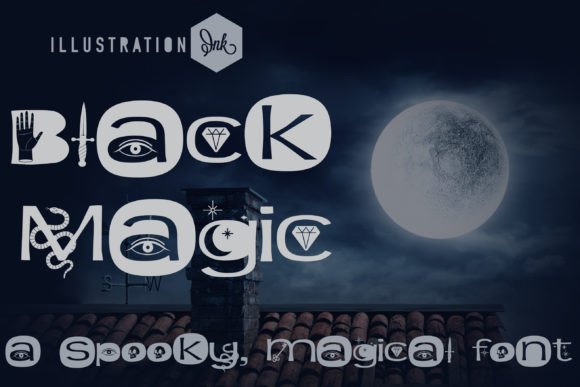 Black Magic Font - Featured Image