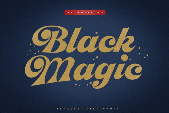 Black Magic Font - Featured Image