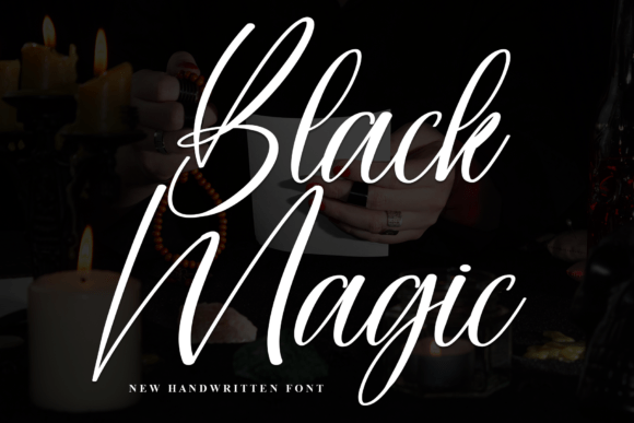 Black Magic Font - Featured Image