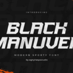 Black Manuver Font - Featured Image