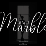 Black Marble Font - Featured Image