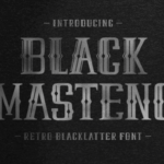 Black Masteng Font - Featured Image