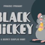 Black Mickey Font - Featured Image