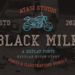 Black Milk Font - Featured Image