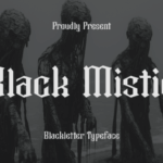 Black Mistic Font - Featured Image