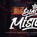 Black Misty Font - Featured Image