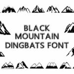 Black Mountain Font - Featured Image