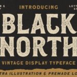 Black North Font - Featured Image