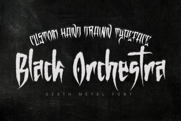 Black Orchestra Font - Featured Image