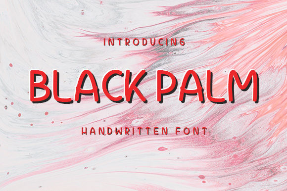 Black Palm Font - Featured Image