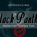 Black Panther Font - Featured Image