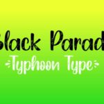 Black Parade Font - Featured Image