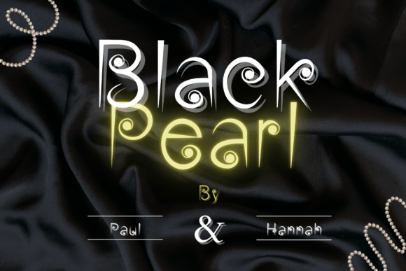 Black Pearl Font - Featured Image