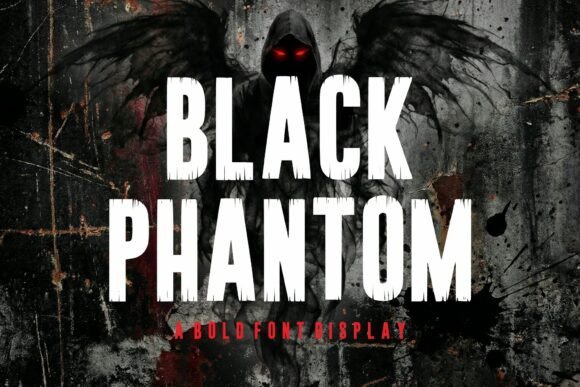 Black Phantom Font - Featured Image