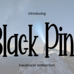 Black Pink Font - Featured Image