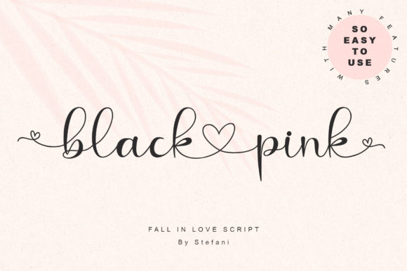 Black Pink Font - Featured Image