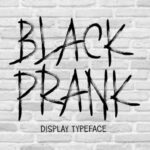 Black Prank Font - Featured Image