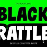 Black Rattle Font - Featured Image