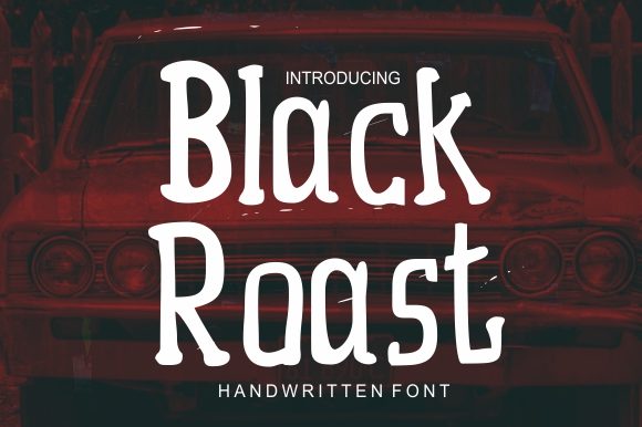 Black Roast Font - Featured Image