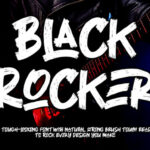 Black Rocker Font - Featured Image