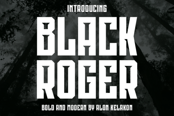 Black Roger Font - Featured Image