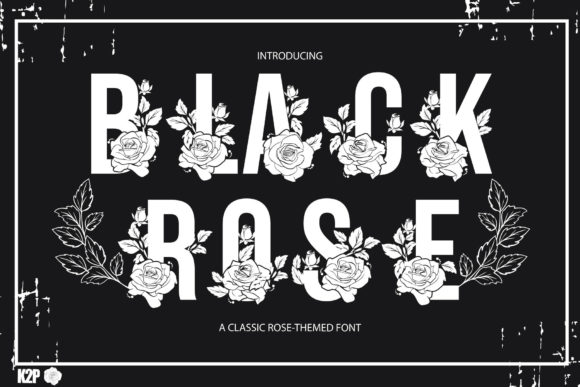 Black Rose Font - Featured Image