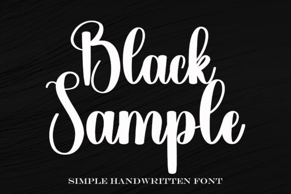 Black Sample Font - Featured Image