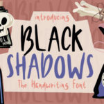 Black Shadows Font - Featured Image