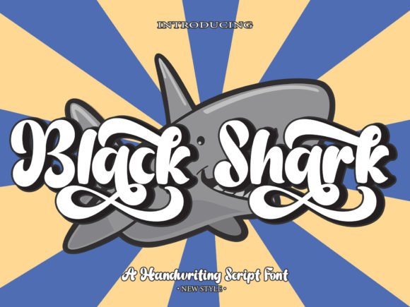 Black Shark Font - Featured Image