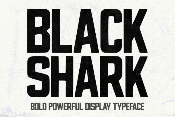 Black Shark Font - Featured Image