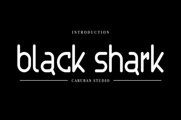 Black Shark Font - Featured Image