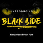 Black Side Font - Featured Image