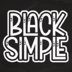 Black Simple Font - Featured Image