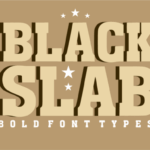 Black Slab Font - Featured Image