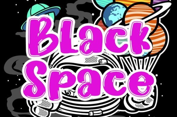 Black Space Font - Featured Image