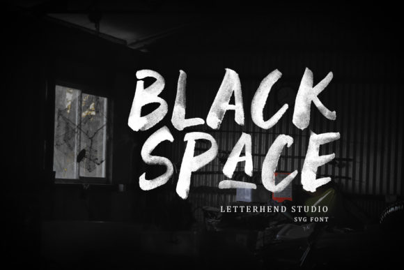 Black Space Font - Featured Image