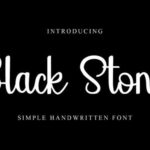 Black Stone Font - Featured Image