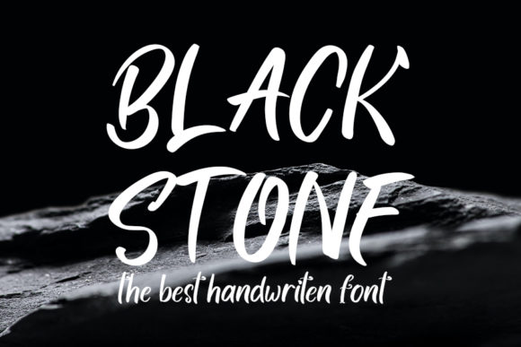 Black Stone Font - Featured Image