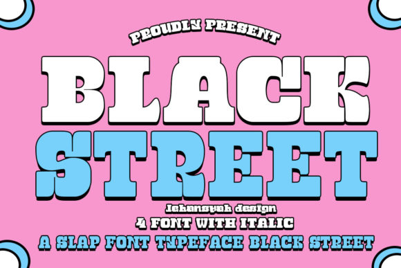 Black Street Font - Featured Image